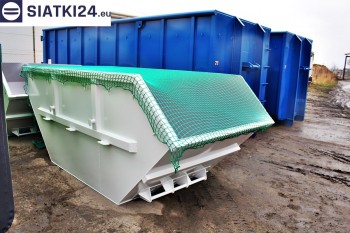 Siatki Jendrzejów - Siatka przykrywająca na kontener - zabezpieczenie przewożonych ładunków dla terenów Jendrzejowa